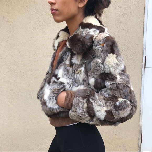 🛑SOLD🛑 Vintage Rabbit Fur Jacket - Picture 8 of 8